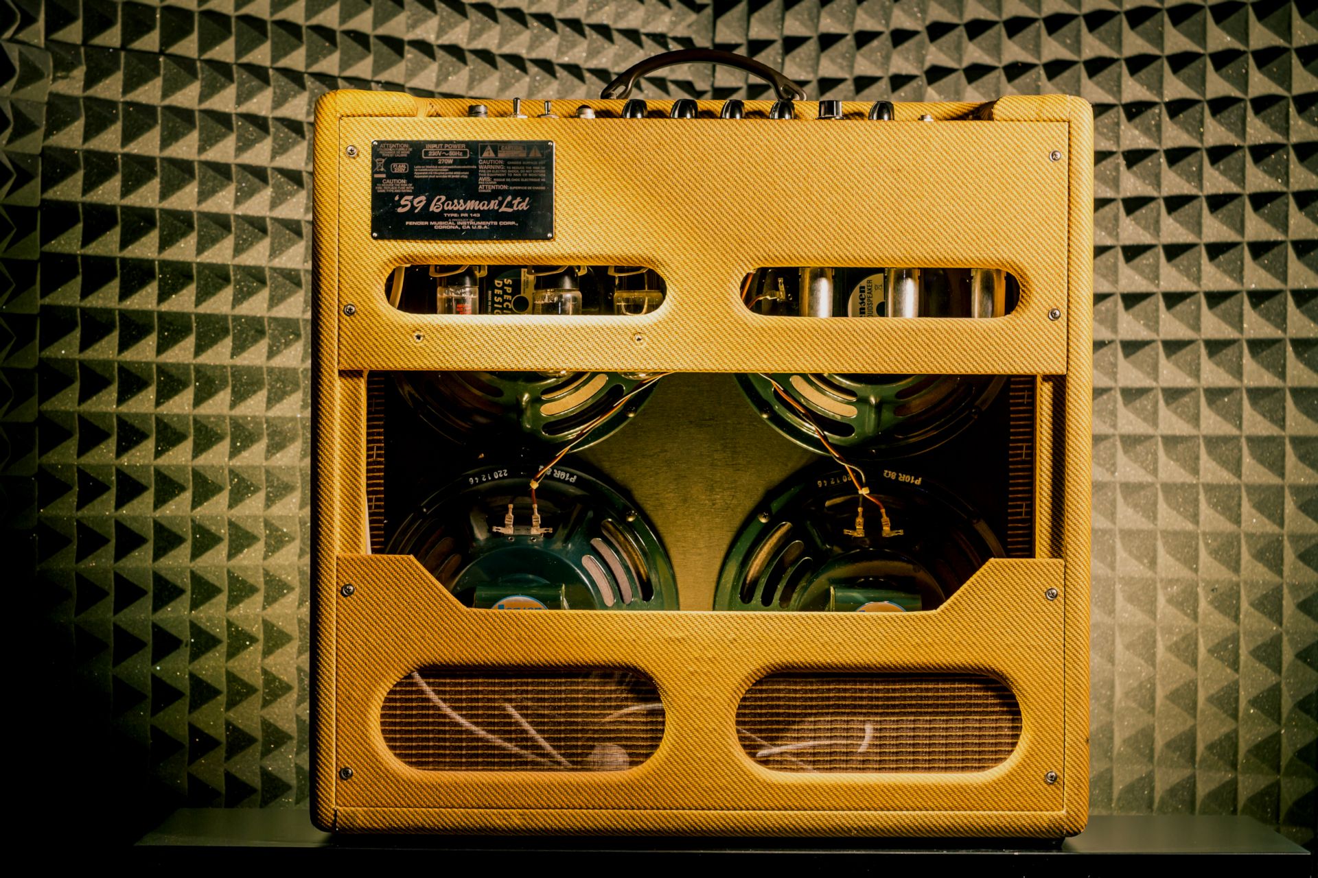 Fender Bassman sala Prove Vintage 002